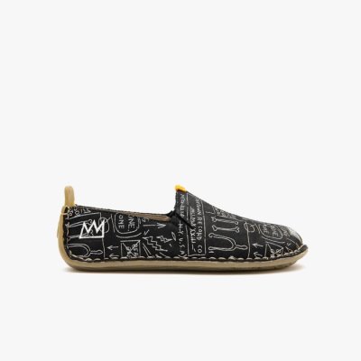 Vivobarefoot Ababa Basquiat - Lasten Koulukengät Mustat - HZX592318